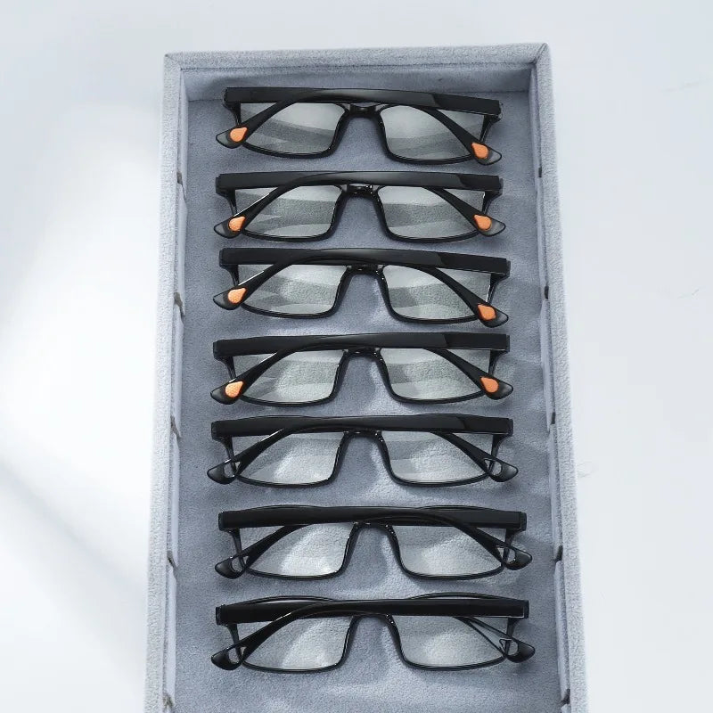 7pcs +100 To +400 Flexible Anti-Blue Light Reading Glasses for Men and Women PC  Fashion Ultra-light Presbyopia Glasses